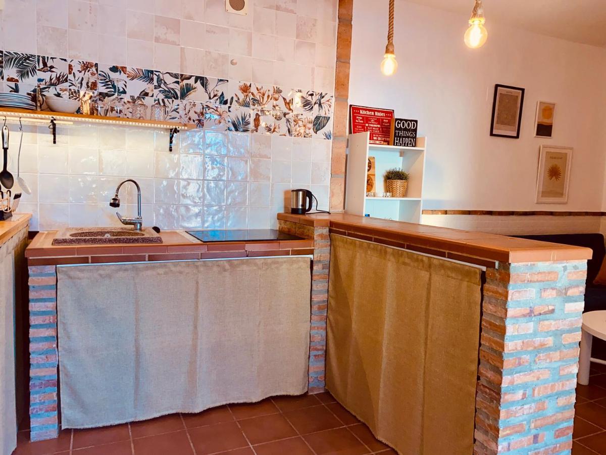 La Casita Del Cactus - Casa De Campo Con Piscina Alcalá de Guadaira Buitenkant foto